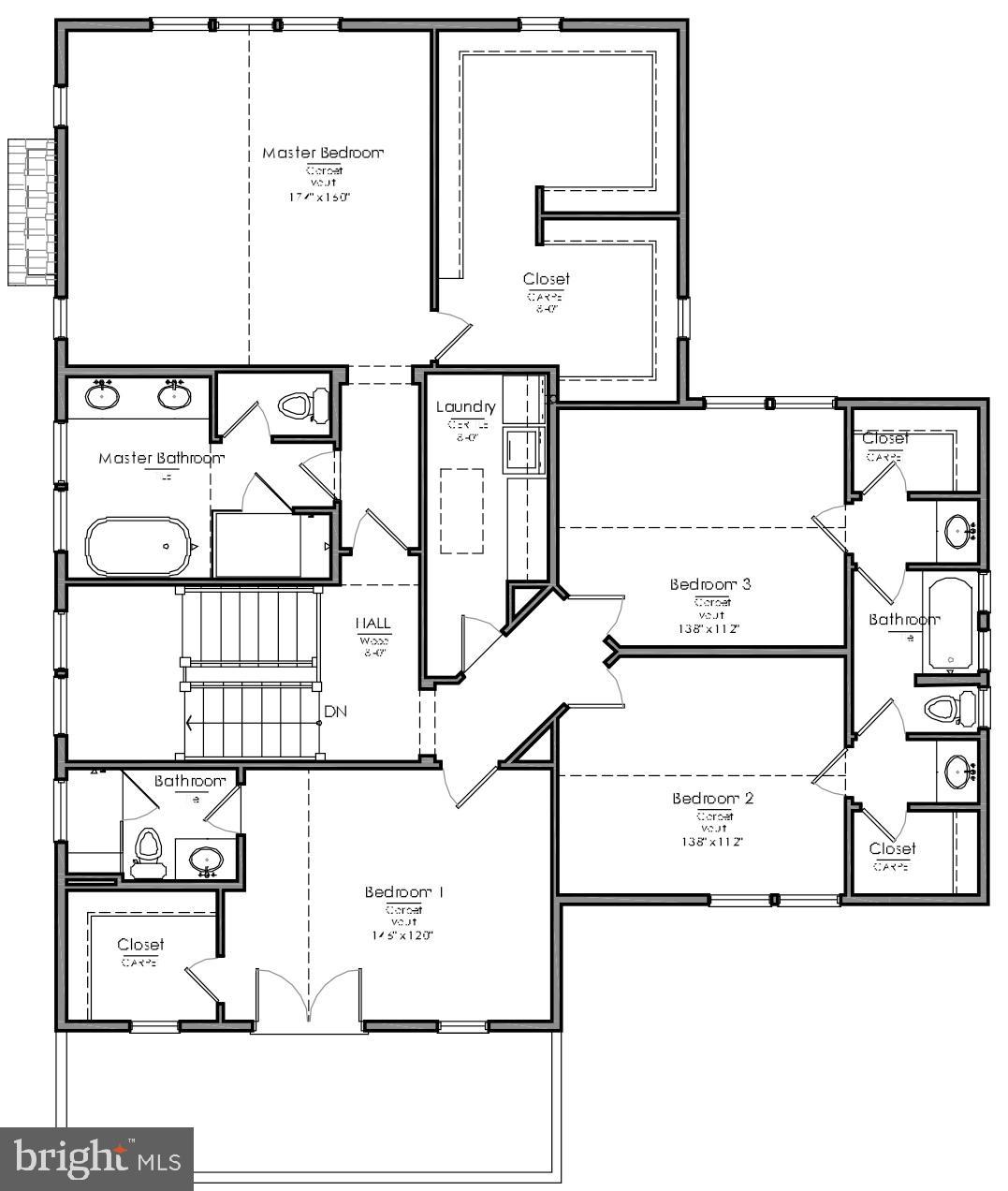 10338 Parkman Road Silver Spring, MD 20903 - Photo 3 of 4 Upstairs Floorplan