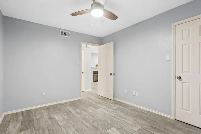 wooden floor in an empty room