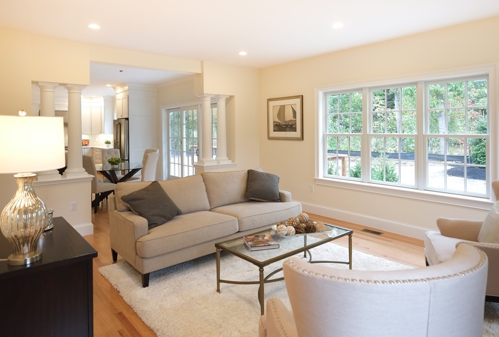 30 Michael Road Wayland, MA 01778 - Photo 3 of 24 a living room with furniture and a large window