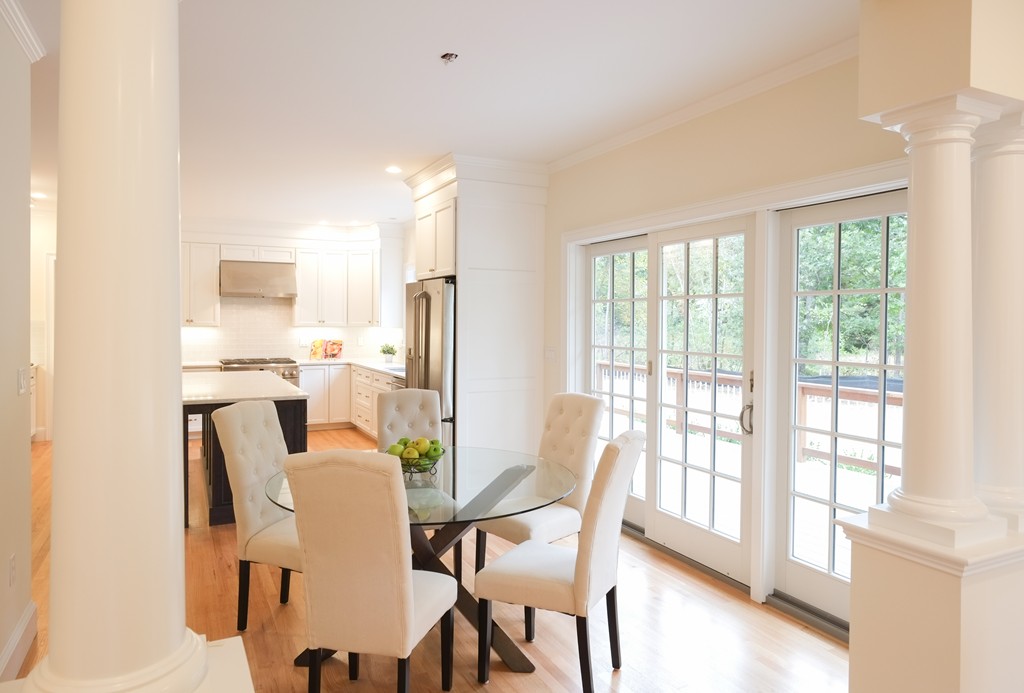 30 Michael Road Wayland, MA 01778 - Photo 9 of 24 a view of a dining room with furniture and a window
