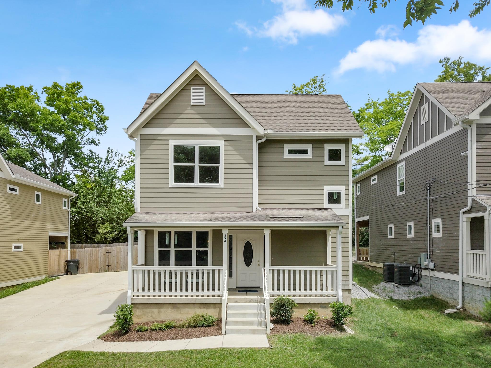 353 Flora Maxwell Road Nashville, TN 37211 - Photo 1 of 14 Welcome to 353 Flora Maxwell Road. This like new home has so many great features, including an inviting front porch, new landscaping, a large tree lined back yard, and a concrete driveway.