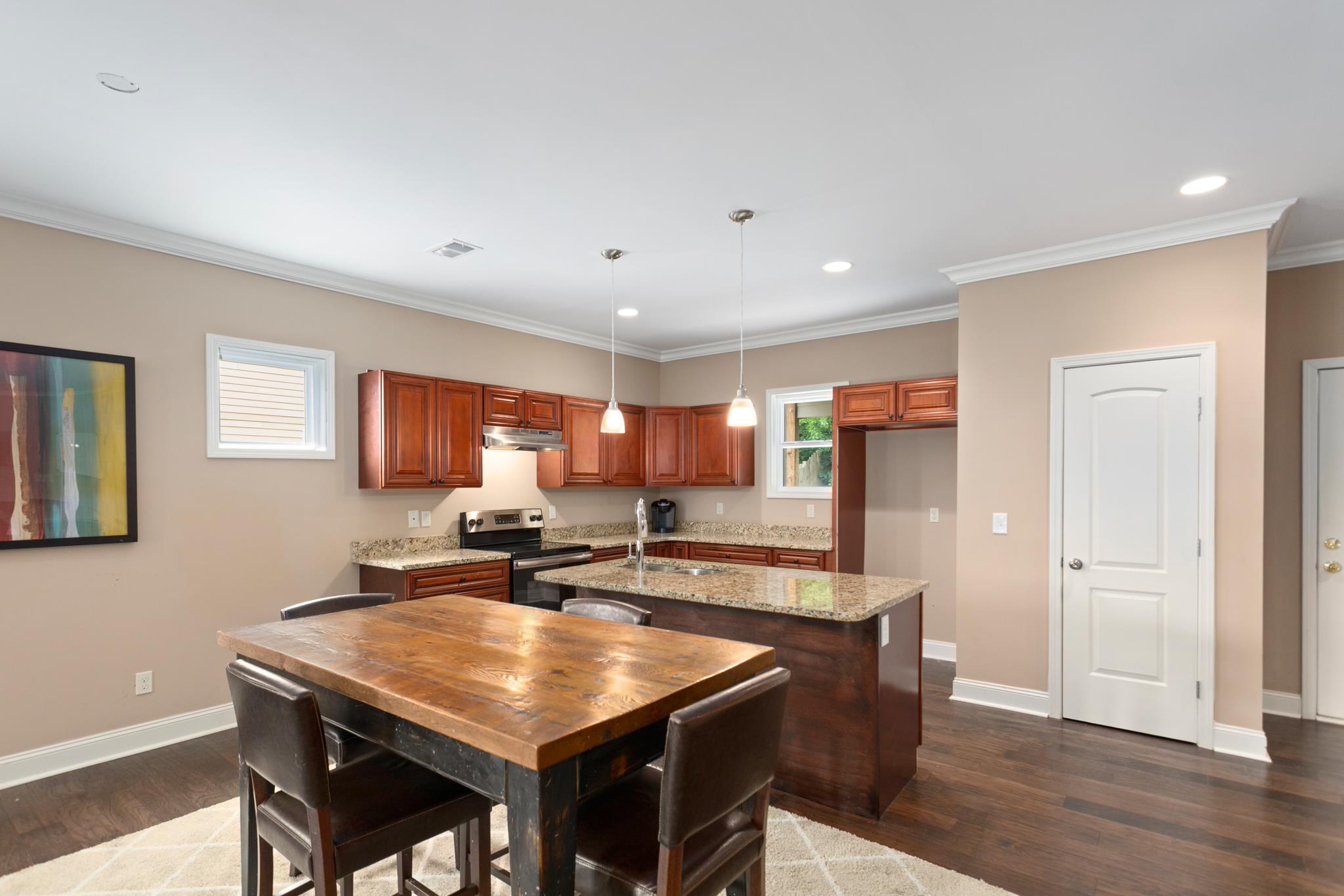 353 Flora Maxwell Road Nashville, TN 37211 - Photo 4 of 14 Kitchen area has great space for a table and even has a pantry.