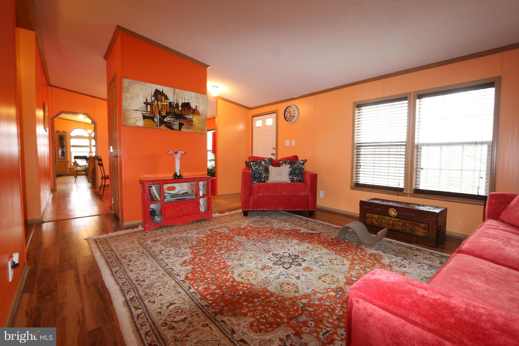 24709 Raven Rock Road Smithsburg, MD 21783 - Photo 2 of 20 a living room with furniture a rug and a large window