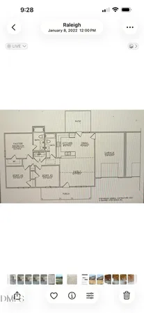 a black and white photo of a living room