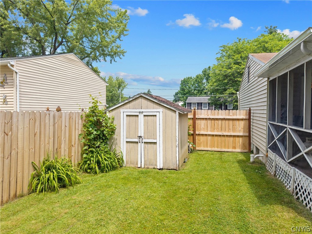 4346 Old Meadow Road Clay, NY 13041 - Photo 30 of 33 And don't miss this smart storage shed in the corn