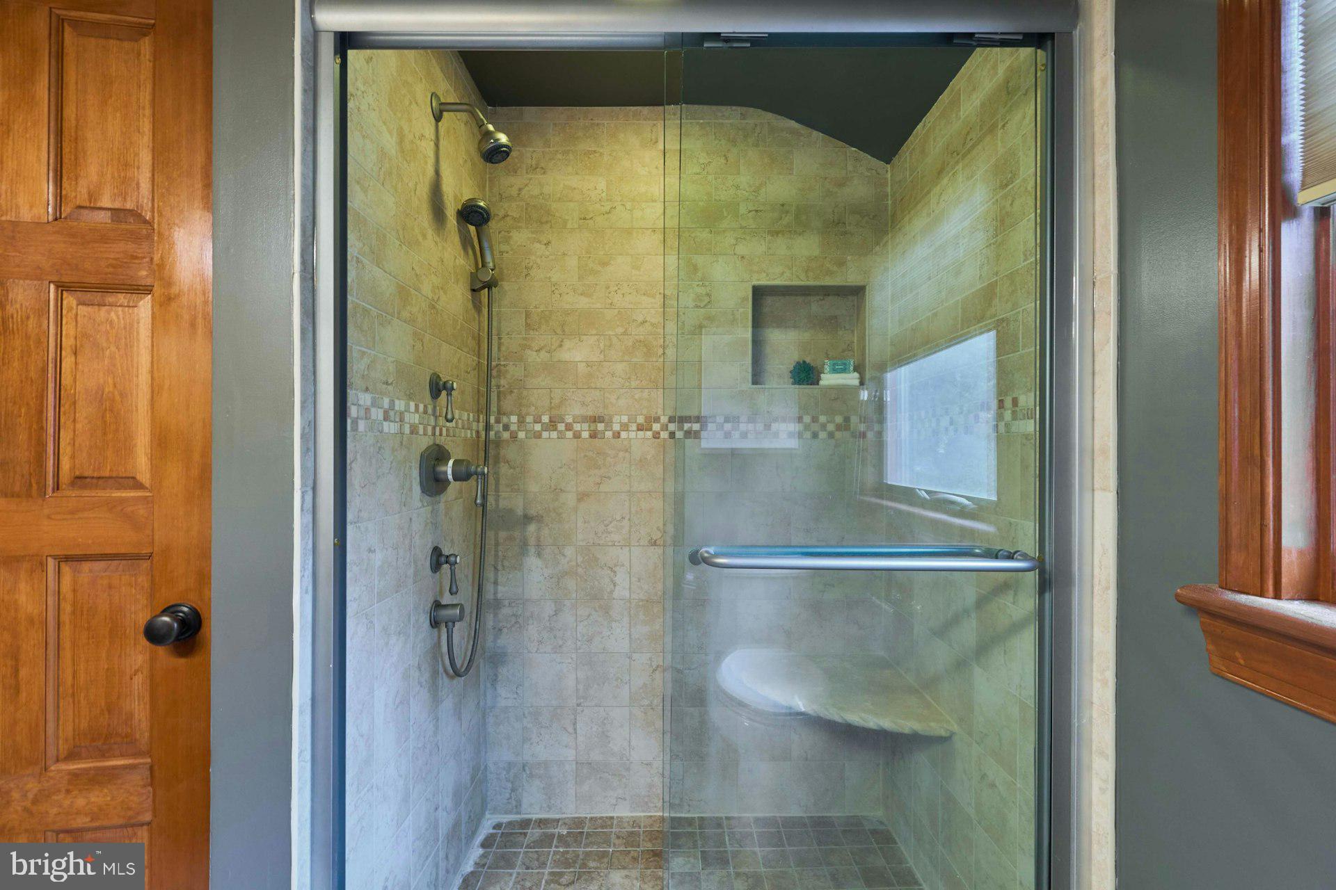 6586 Braddock Road Alexandria, VA 22312 - Photo 30 of 57 Primary bathroom has stall shower