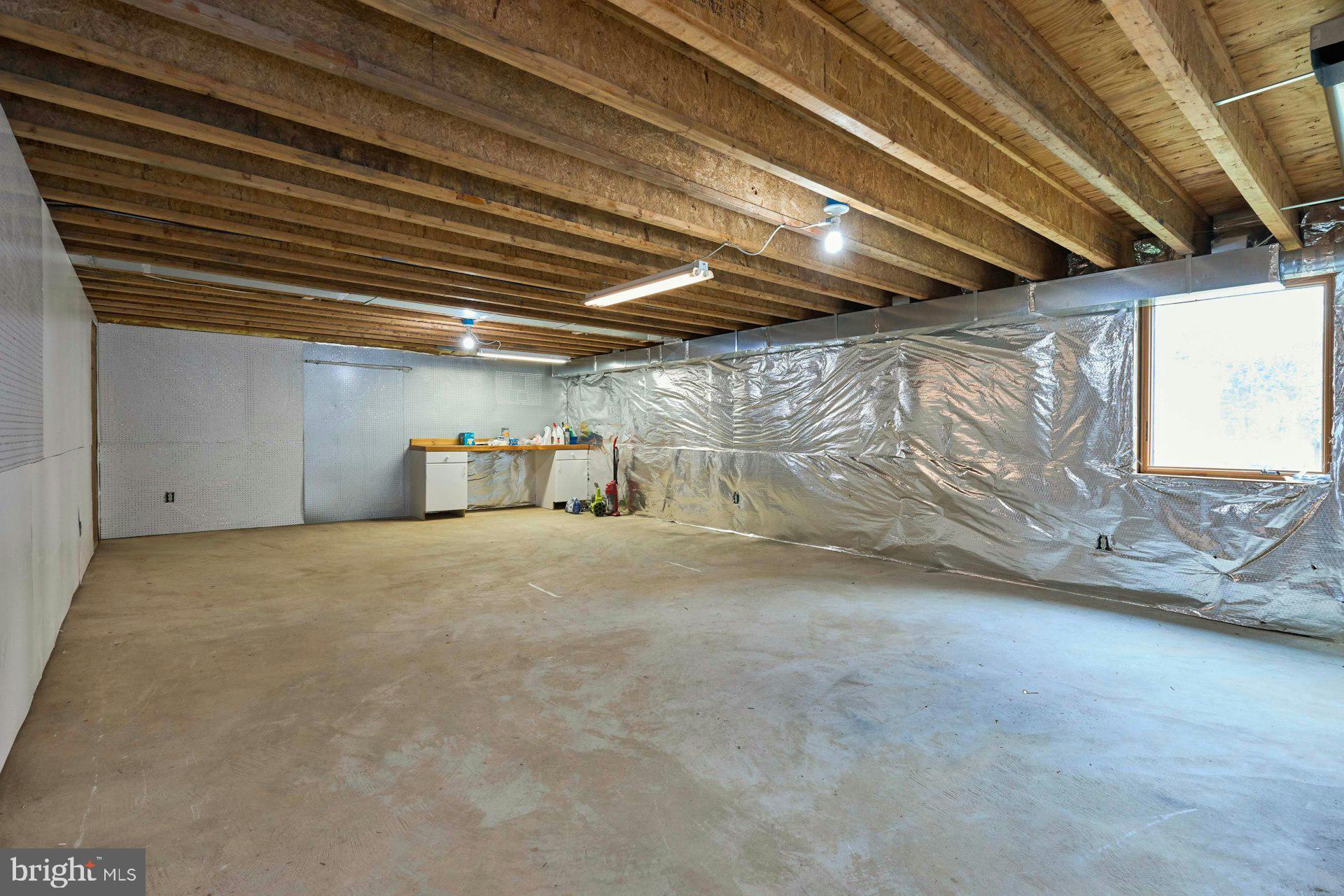 6586 Braddock Road Alexandria, VA 22312 - Photo 41 of 57 Workshop/Storage w/windows - could be two bedrooms