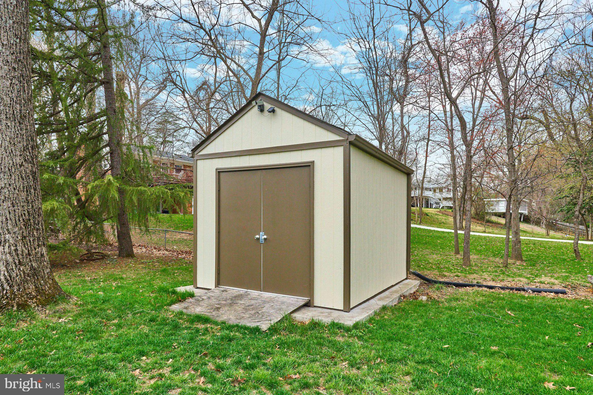 6586 Braddock Road Alexandria, VA 22312 - Photo 50 of 57 Storage Shed