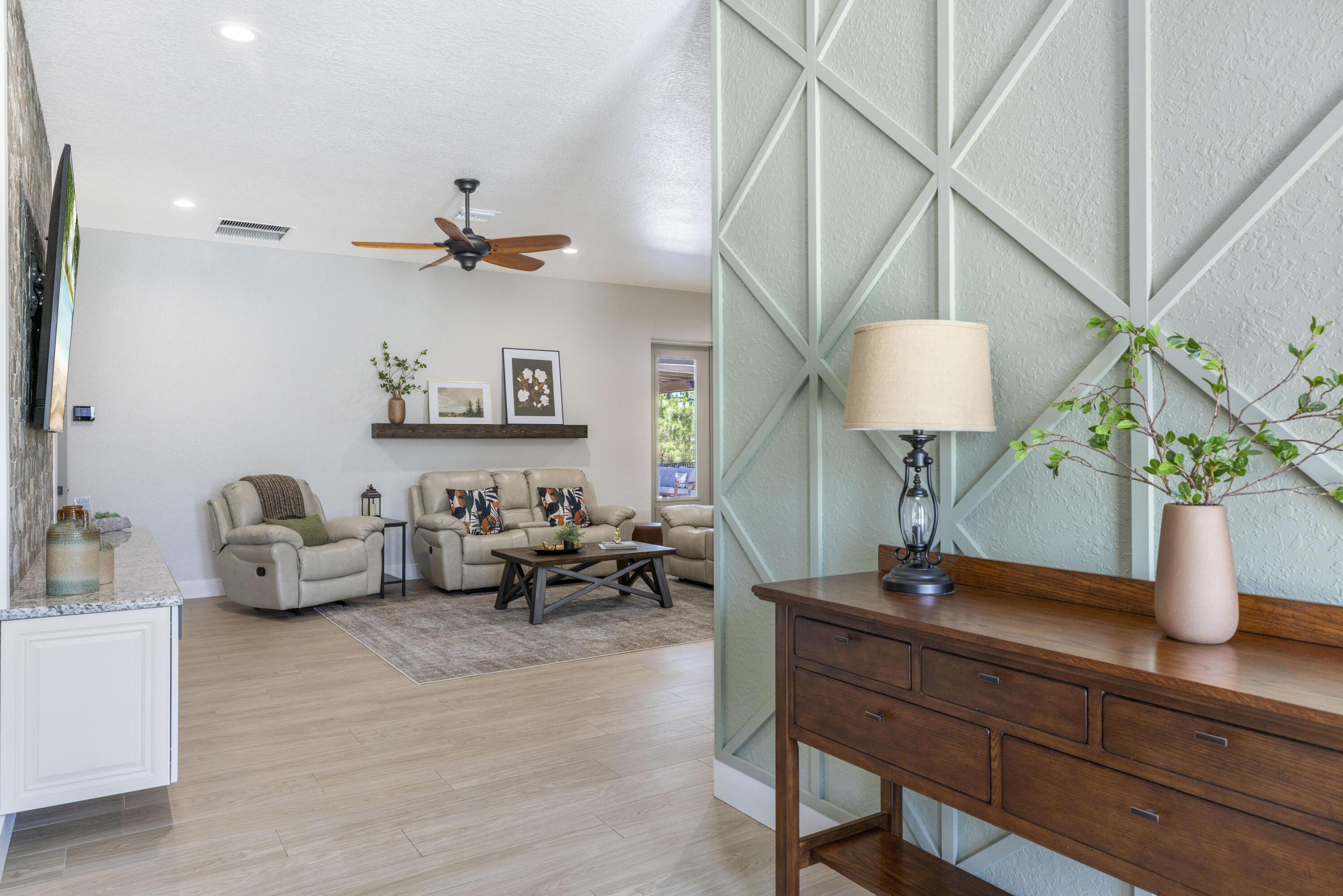 4544 Celestial Drive Grant Valkaria, FL 32949 - Photo 28 of 73 a living room with furniture