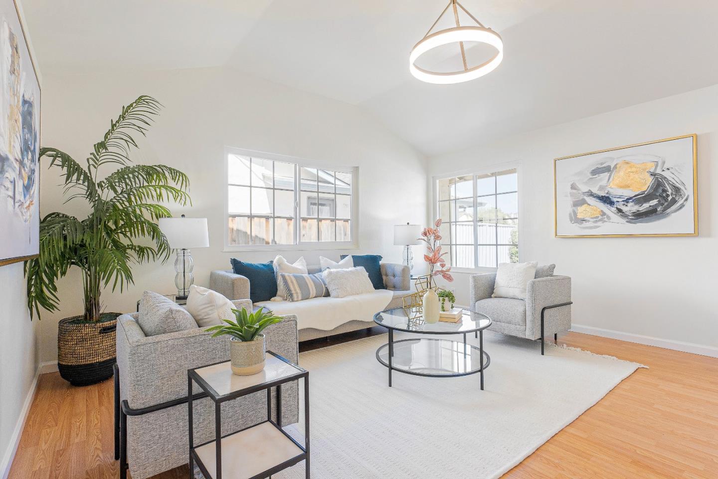 2051 Nunes Drive San Jose, CA 95131 - Photo 12 of 47 a living room with furniture potted plant and a window