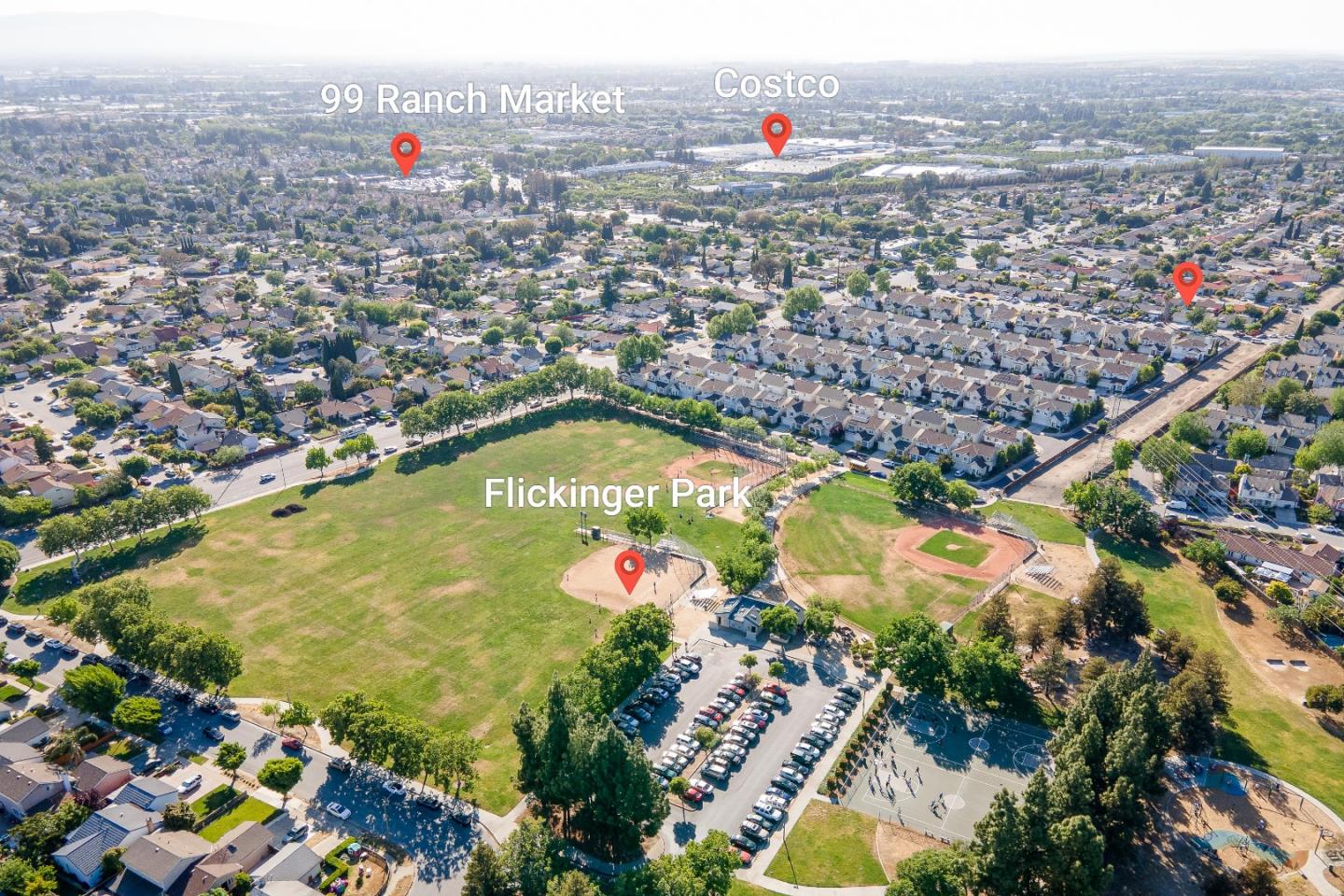 2051 Nunes Drive San Jose, CA 95131 - Photo 3 of 47 an aerial view of residential houses with outdoor space