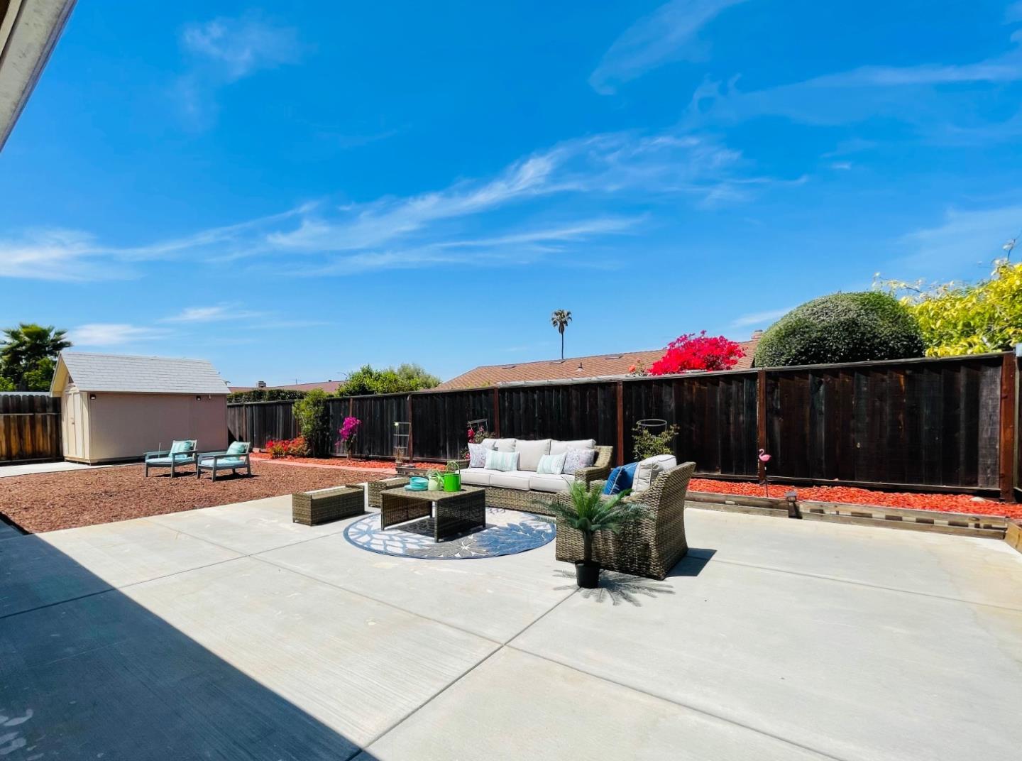 2051 Nunes Drive San Jose, CA 95131 - Photo 30 of 47 a view of a backyard with sitting area