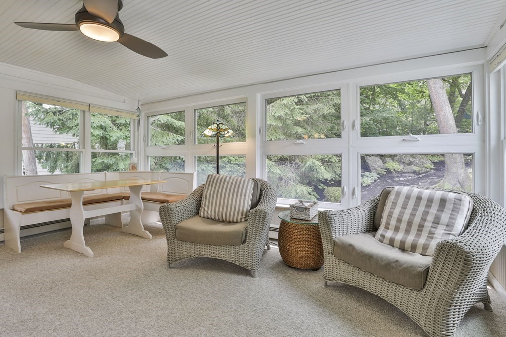 75 Valley Road Milton, MA 02186 - Photo 14 of 41 a living room with furniture and a floor to ceiling window