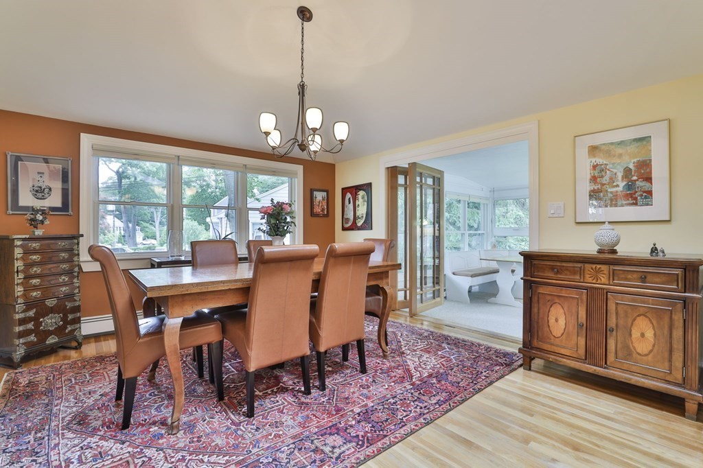 75 Valley Road Milton, MA 02186 - Photo 10 of 41 a view of a dining room with furniture window and wooden floor