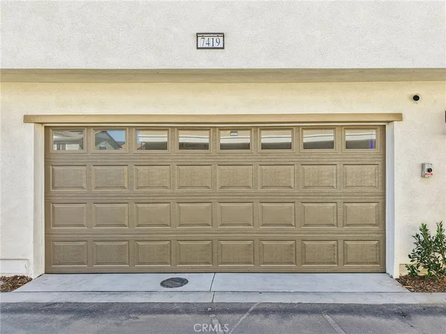 a view of a door of the house