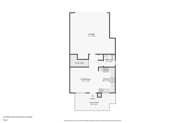 $495,000 | 7419 Olive Grv Street, Riverside, CA 92507