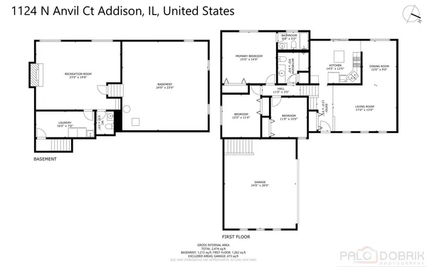 $489,900 | 1124 Anvil Court, Addison, IL 60101