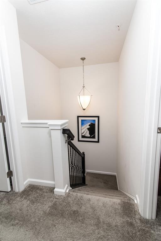 2305 Pointe View Drive Mars, PA 16046 - Photo 11 of 25 The stair well features upgraded wrought iron railing.