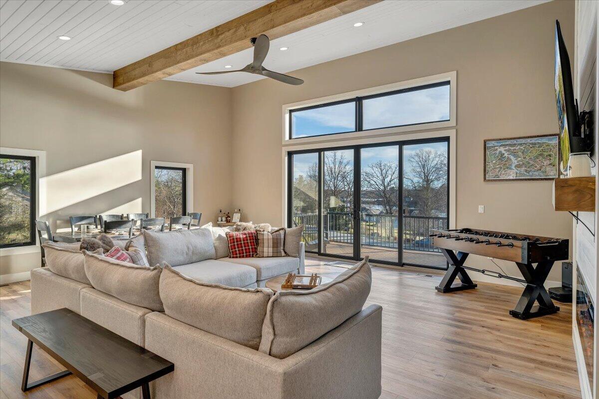 5 Reserve Road Moneta, VA 24121 - Photo 23 of 95 a living room with furniture and a wooden floor