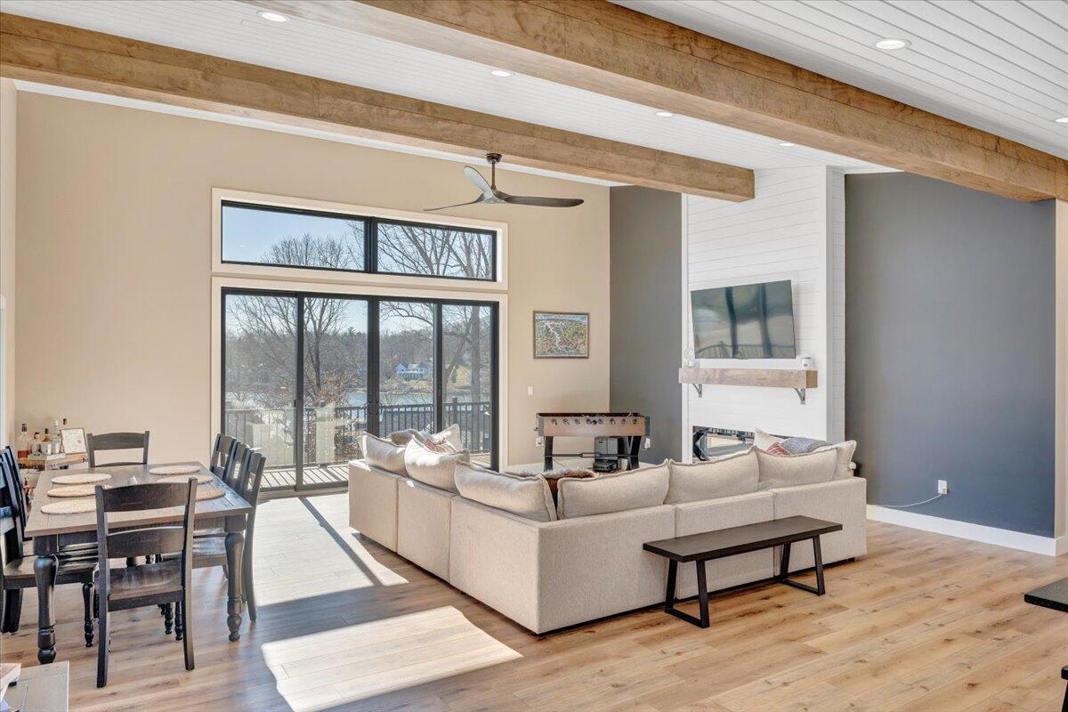 5 Reserve Road Moneta, VA 24121 - Photo 29 of 95 a living room with furniture wooden floor and a table