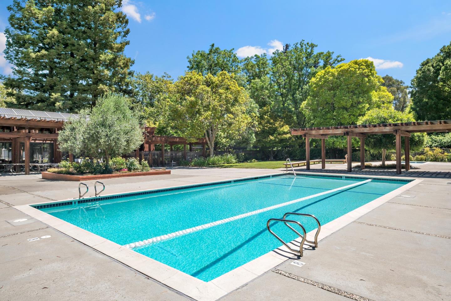 18 Farm Road Los Altos, CA 94024 - Photo 26 of 27 a view of swimming pool with chairs
