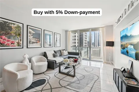 $425,000 | 55 Southeast 6th Street, Unit 1608, Miami, FL 33131