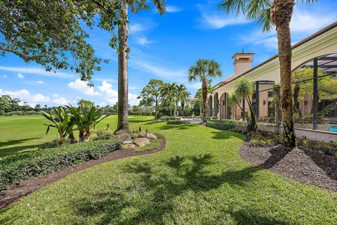 a view of an outdoor space and a yard