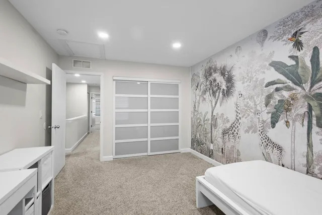 a bathroom with a sink and a shower