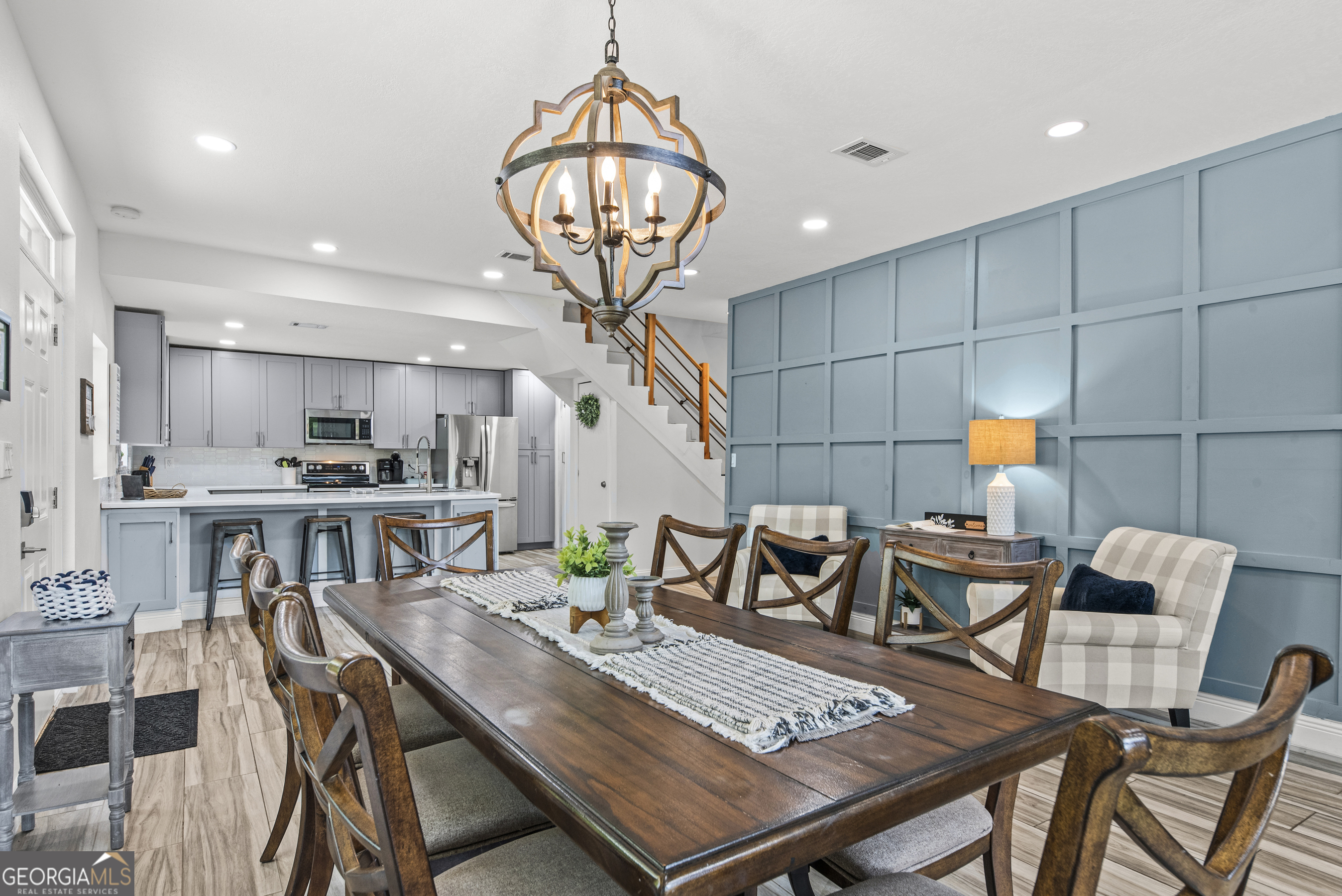 141 Edgewater Drive Eatonton, GA 31024 - Photo 34 of 85 a view of a dining room with furniture
