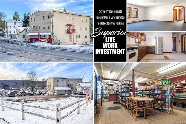 a view of a parking area