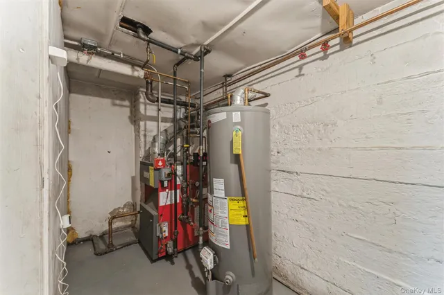 a view of storage and utility room