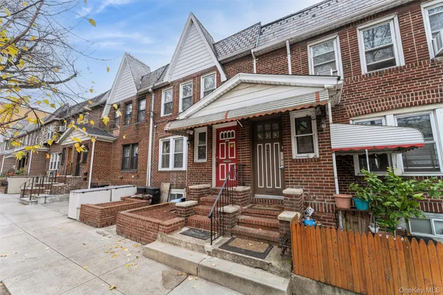 a view of a house with a patio