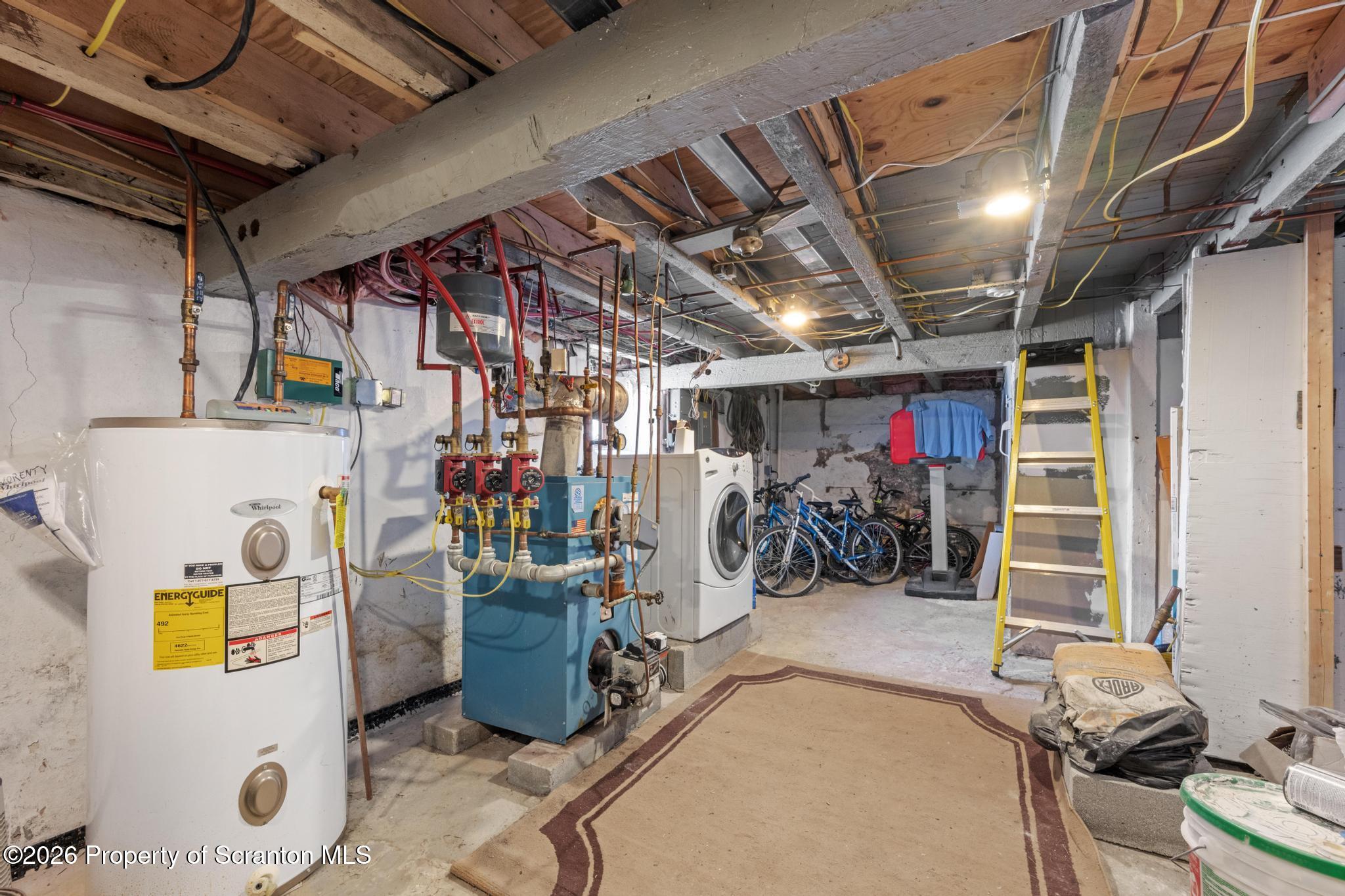 812 Old Street Hazleton, PA 18202 - Photo 22 of 29 a view of a storage room with a lot of stuff