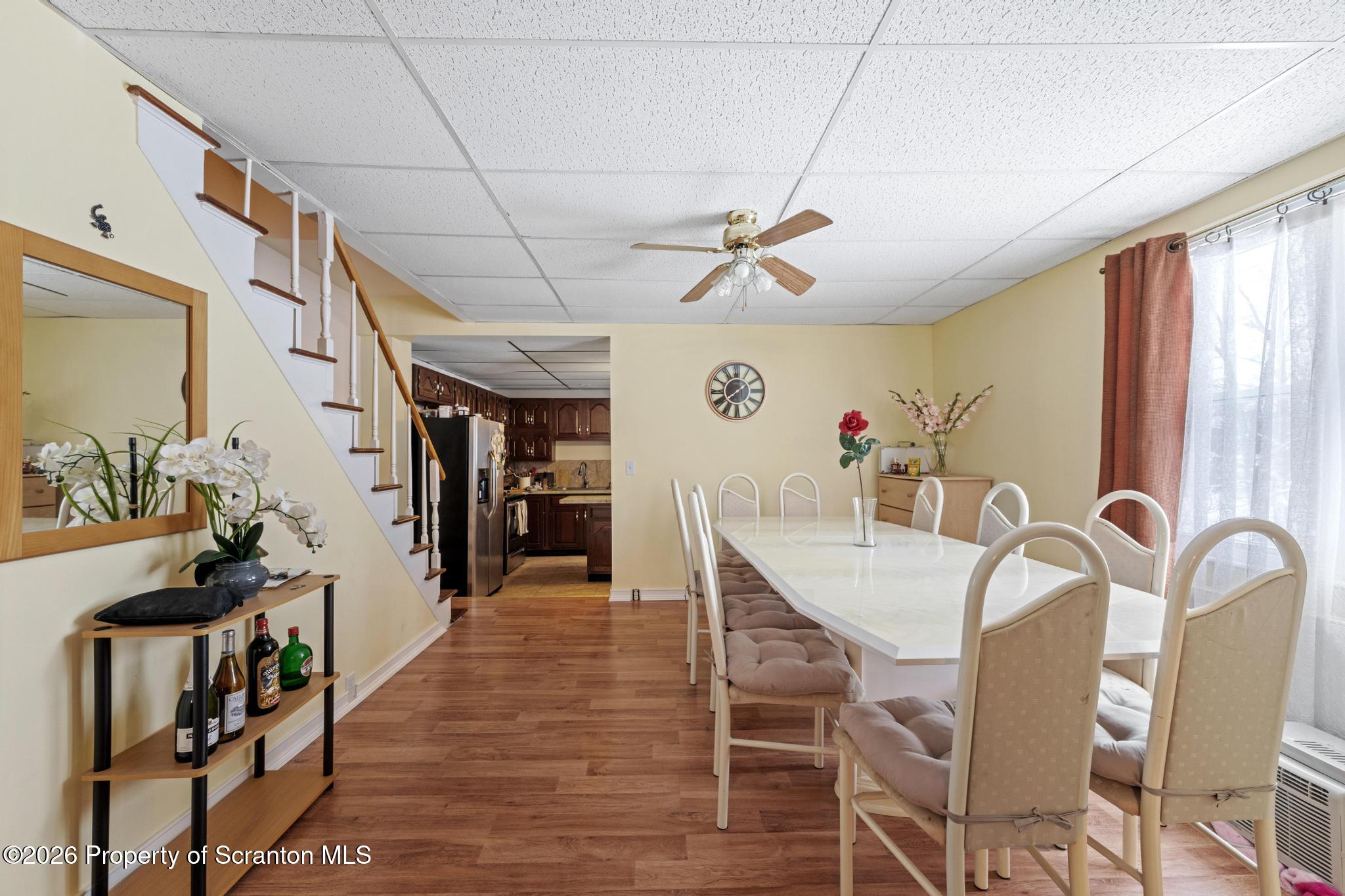 812 Old Street Hazleton, PA 18202 - Photo 7 of 29 a view of a dining room with furniture window and wooden floor