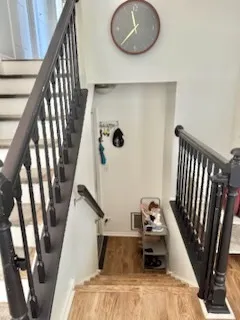 a view of entryway and hall