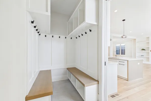 a view of walk in closet