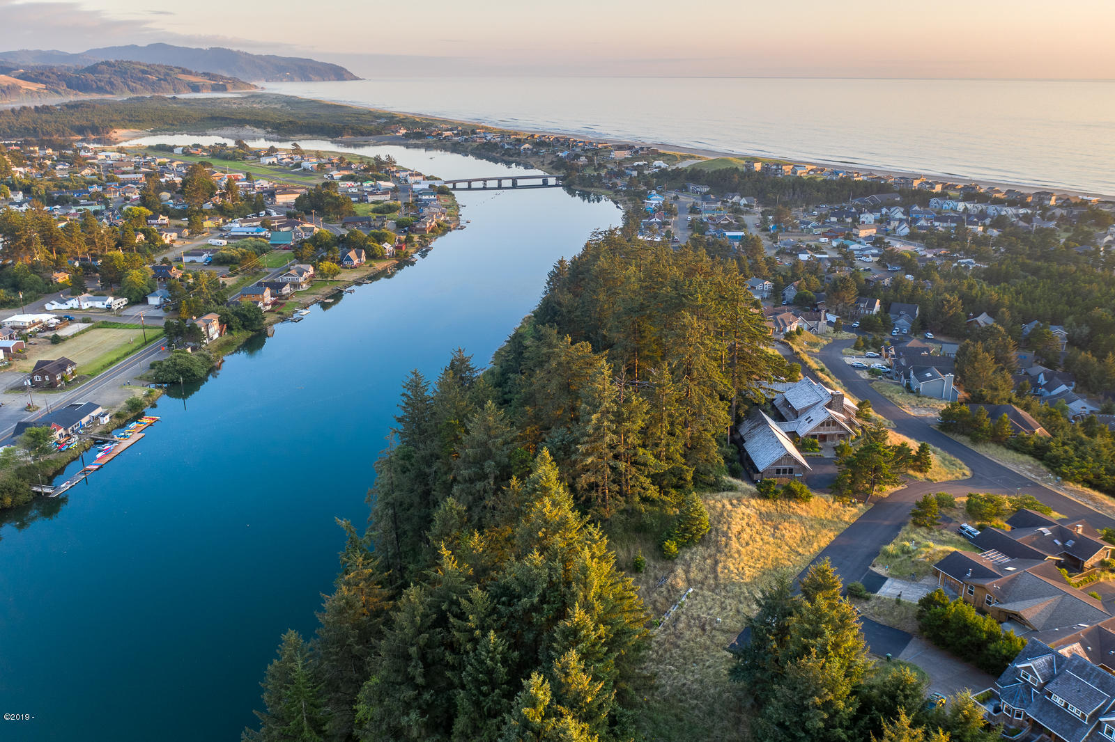 90 Rip Tide Drive Pacific City, OR 97135 - Photo 1 of 8 Drone shot to the south