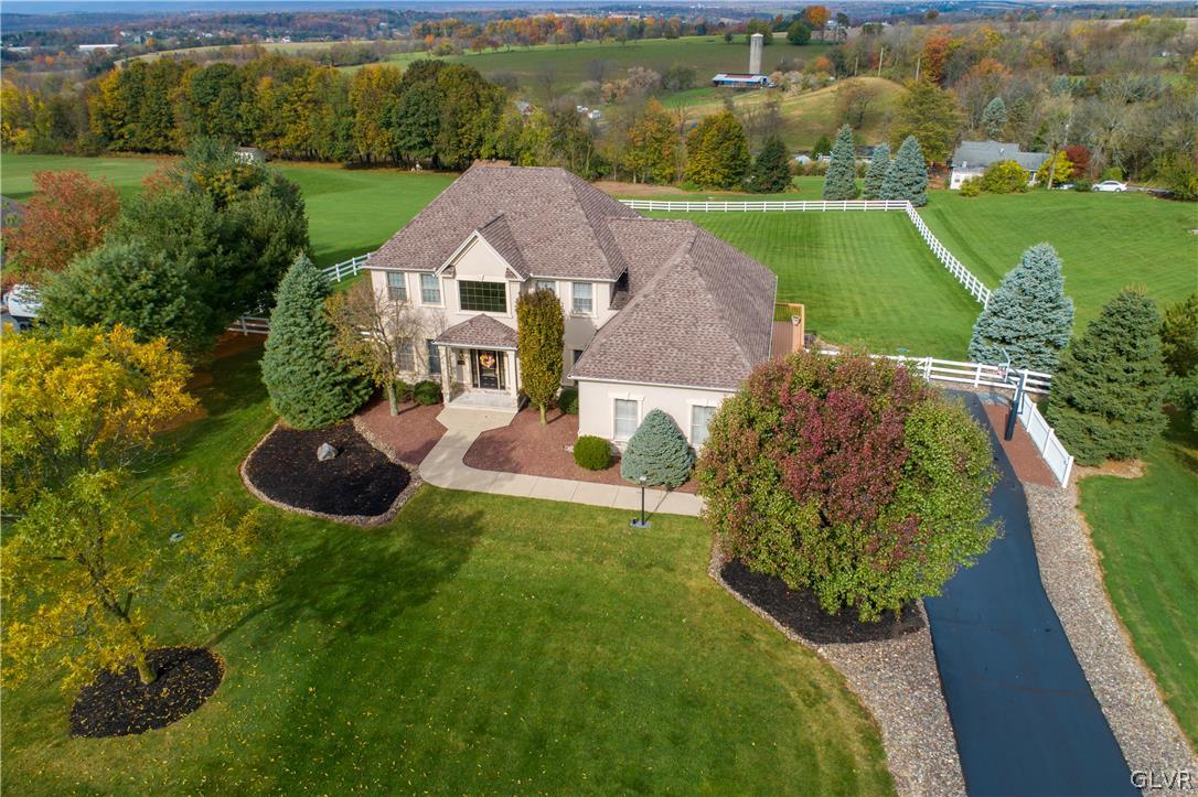 577 Lefevre Road Easton, PA 18040 - Photo 1 of 30 a aerial view of a house with big yard