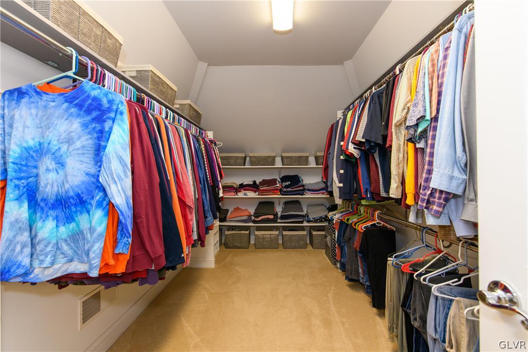 577 Lefevre Road Easton, PA 18040 - Photo 21 of 30 a view of walk in closet with clothes and shoes