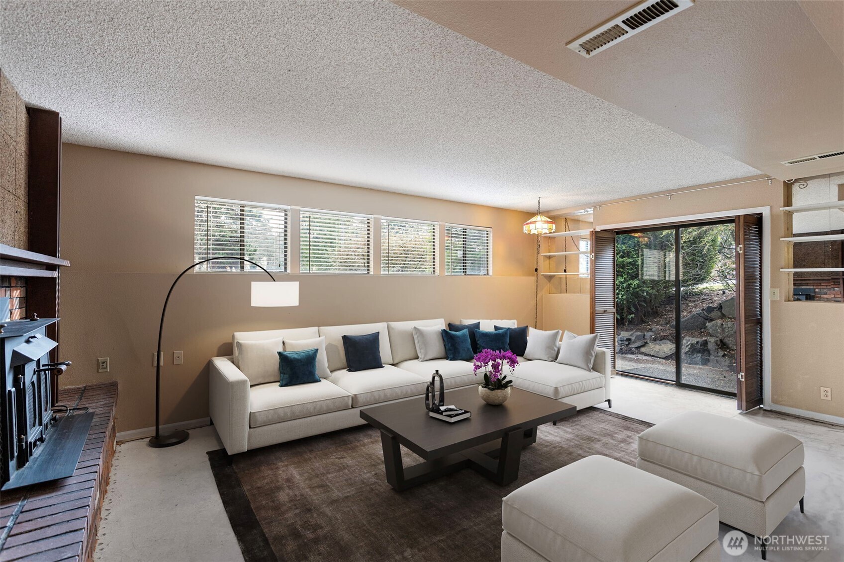 32321 44th Place Southwest Federal Way, WA 98023 - Photo 21 of 37 a living room with furniture and a large window