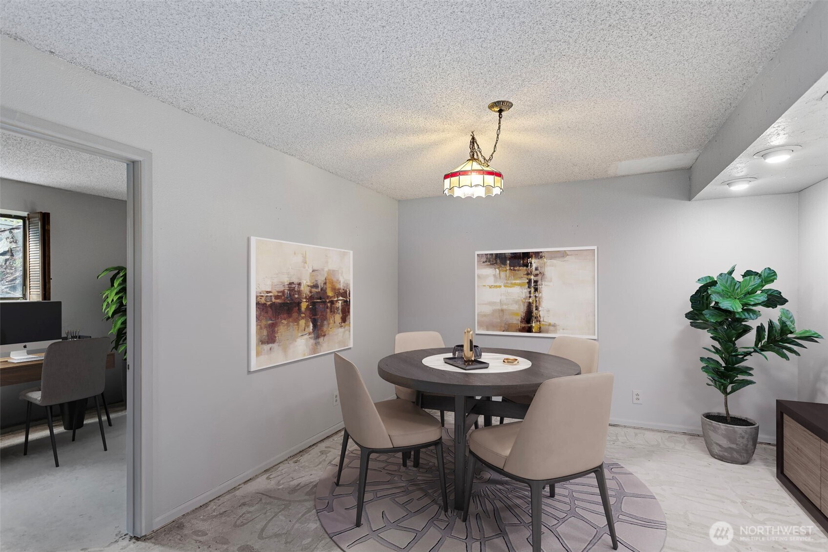32321 44th Place Southwest Federal Way, WA 98023 - Photo 23 of 37 a view of a dining room with furniture and a potted plant