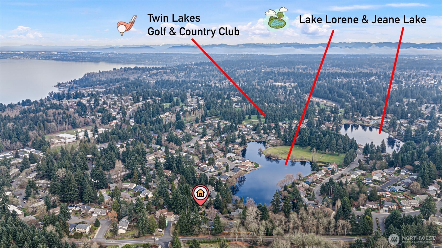 32321 44th Place Southwest Federal Way, WA 98023 - Photo 32 of 37 a picture of city view