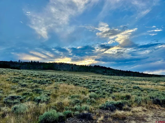 a view of city and mountain