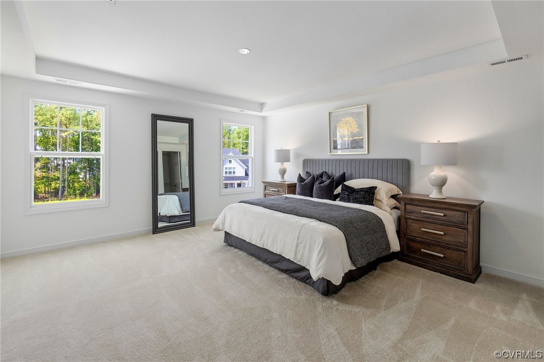 9118 Copplestone Road Chesterfield, VA 23832 - Photo 32 of 48 a spacious bedroom with a bed and window