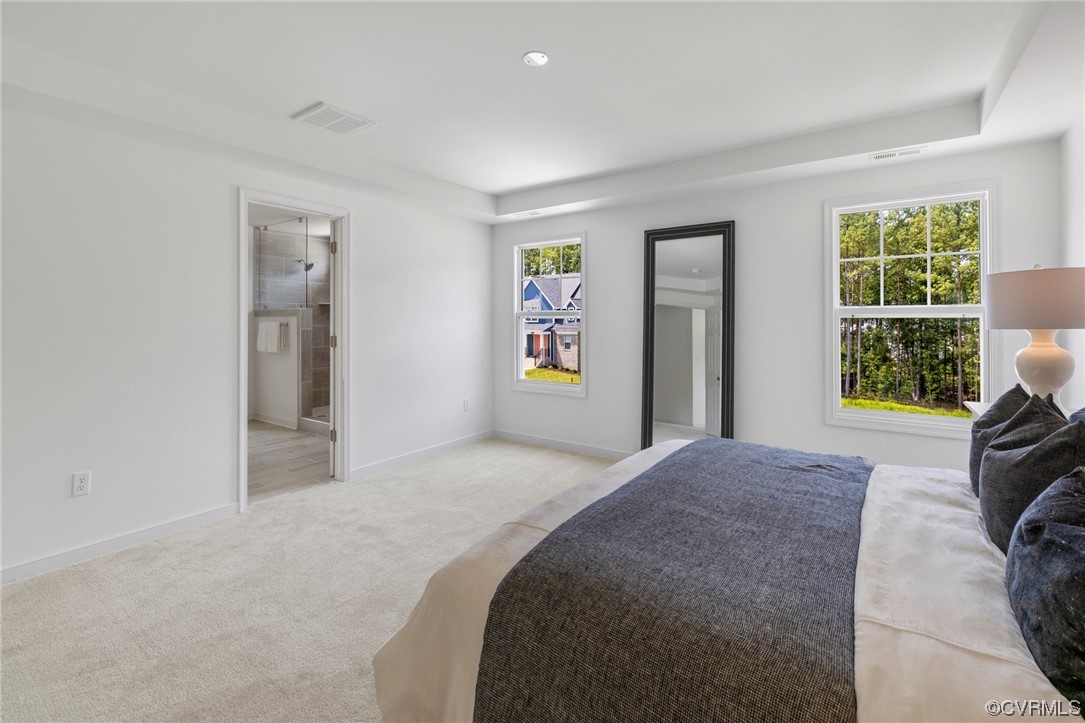 9118 Copplestone Road Chesterfield, VA 23832 - Photo 33 of 48 a bedroom with a bed and a window