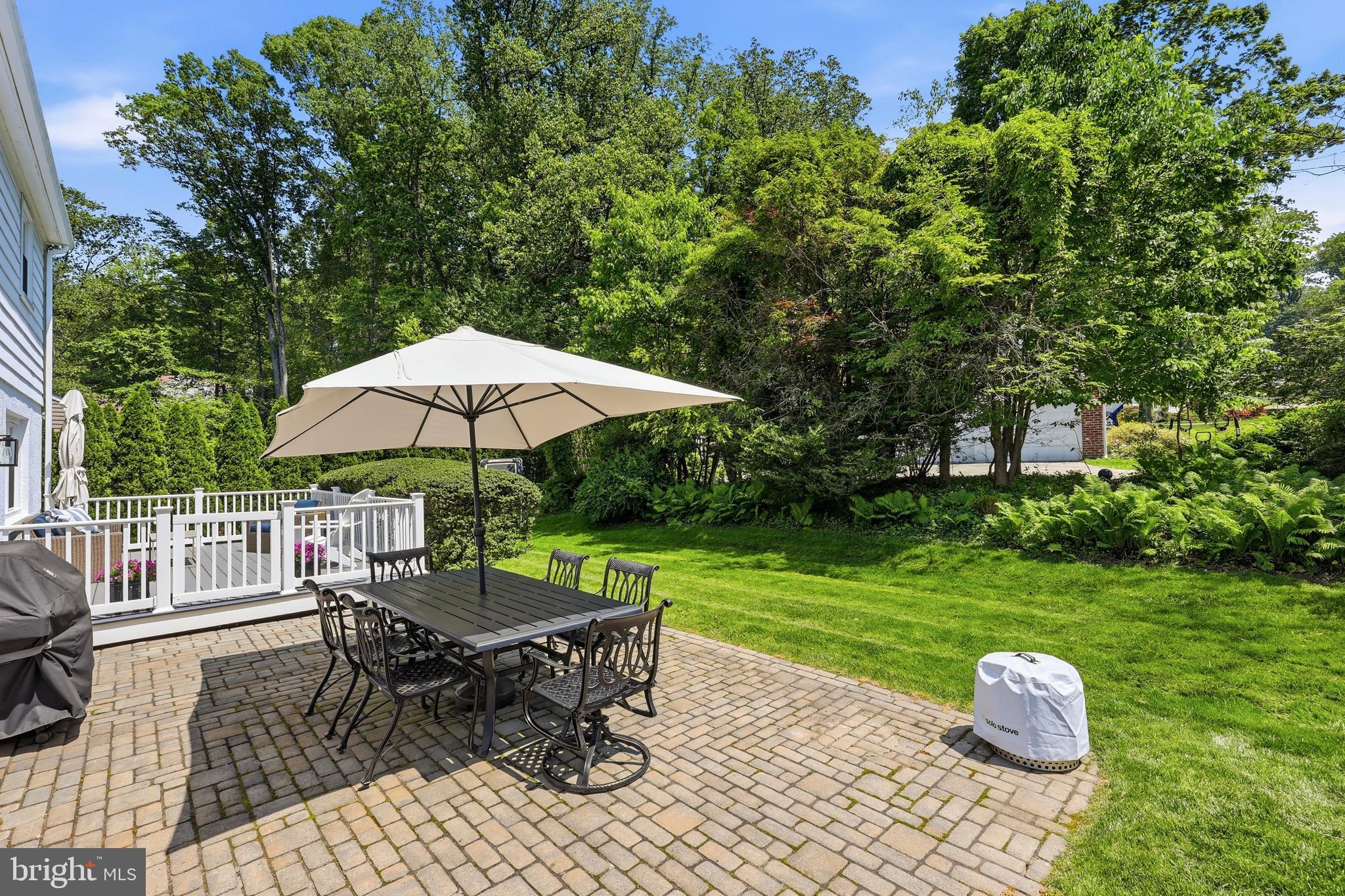 566 Upper Weadley Road Wayne, PA 19087 - Photo 48 of 50 Private Backyard includes paver patio