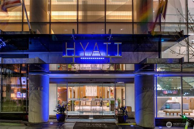 a view of a store with the door