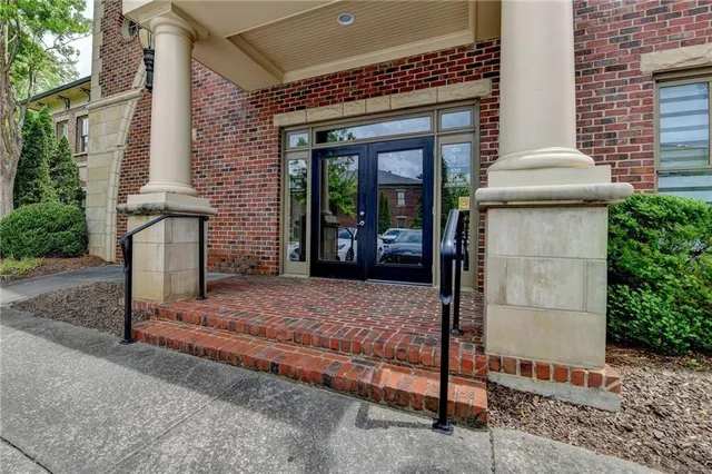 a front view of a house with a porch