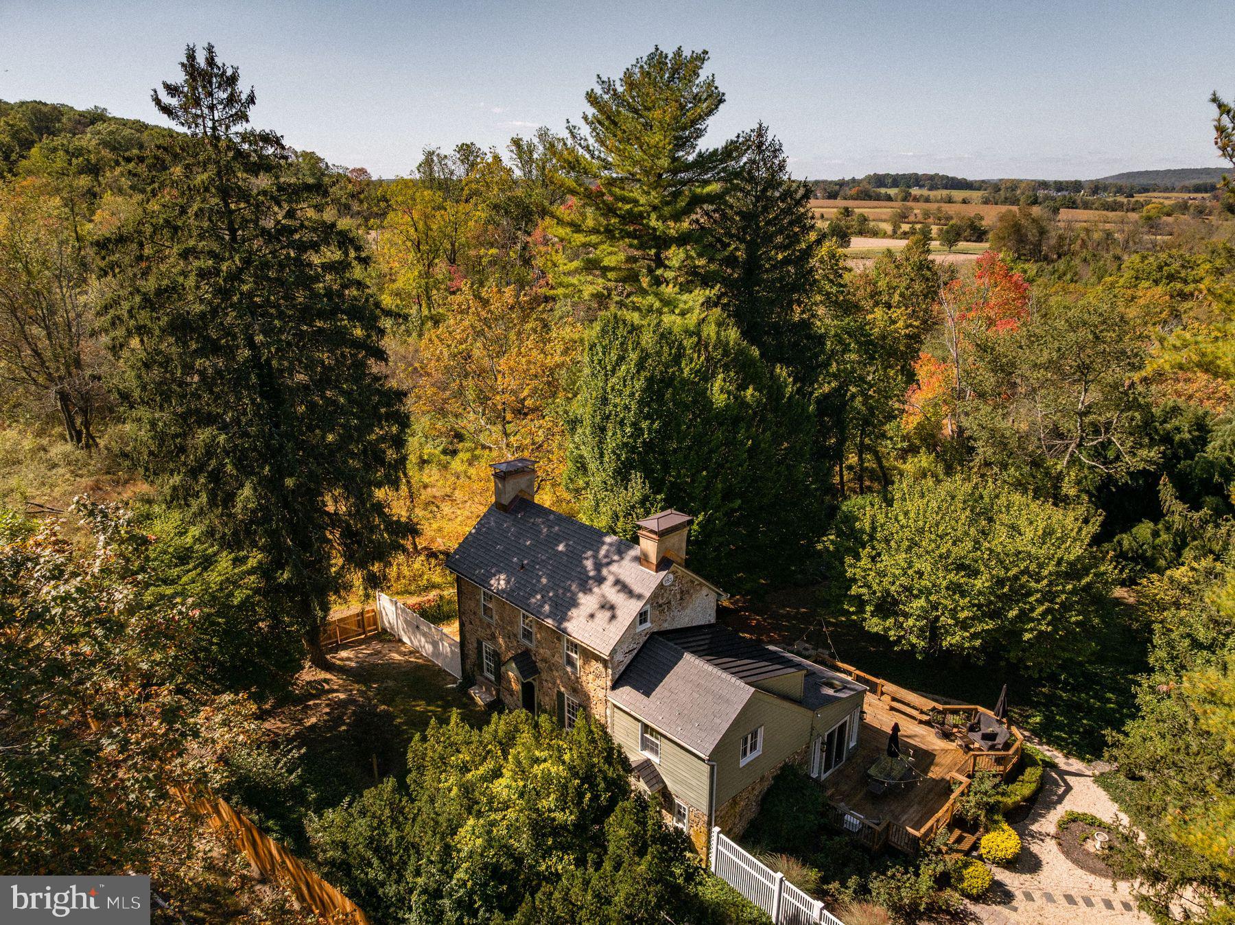 2943 Windy Bush Road Newtown, PA 18940 - Photo 2 of 49 an aerial view of house with yard and mountain view in back