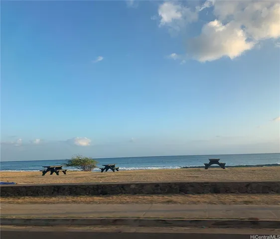 a view of a lake and mountains